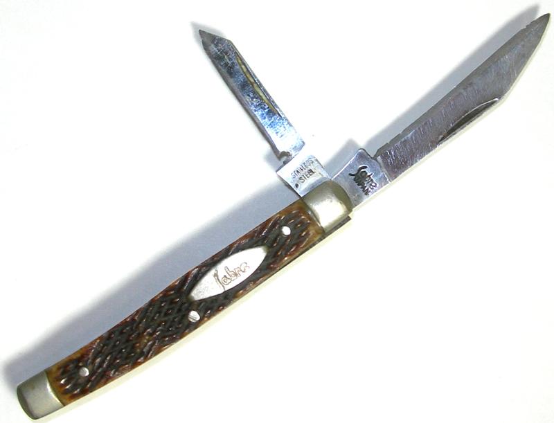 Vintage Sabre Double Blade Folding Pocket Knife For Sale at GunAuction